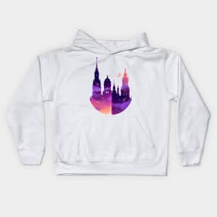 Rising Sun Castle Kids Hoodie